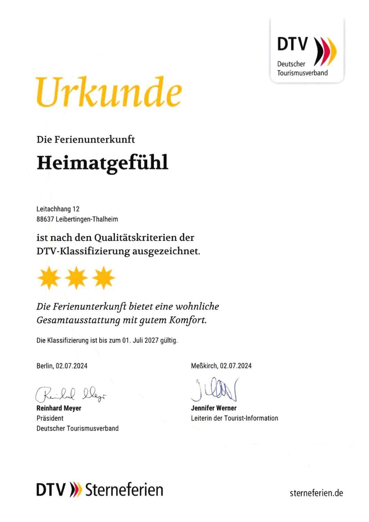 Ferienwohnung Heimatgefuehl Thalheim Leibertingen Dış mekan fotoğraf